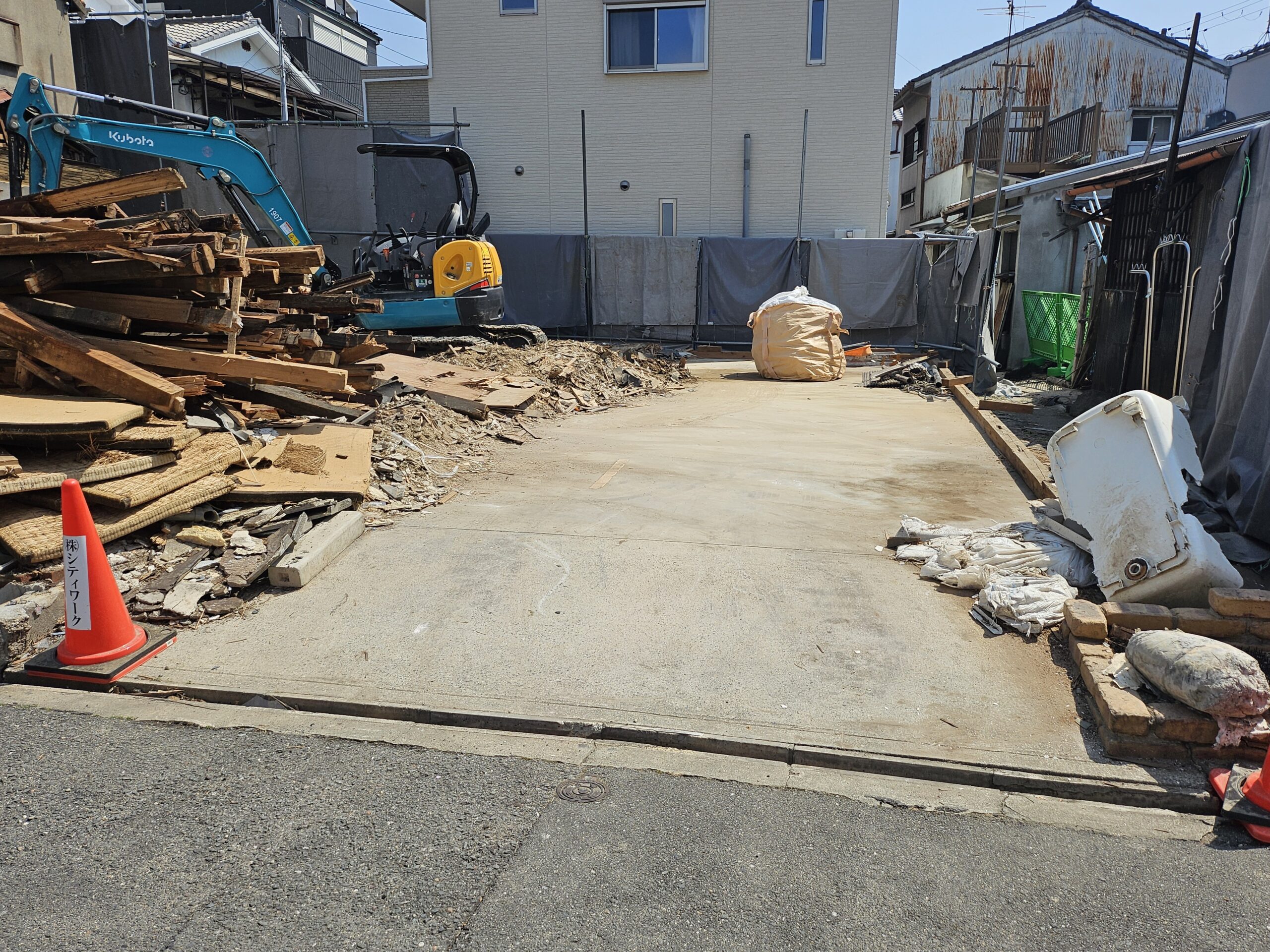 投稿についてもっと詳しく 東大阪市足代１丁目　解体状況